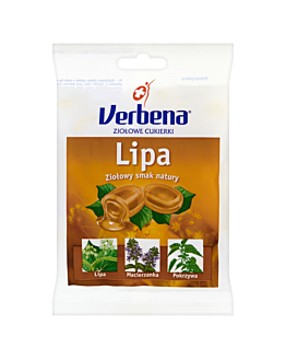 Verbena Cukierki Lipa z Witaminą C 60 g 