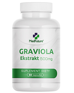 MedFuture Graviola ekstrakt 500mg 60 kapsułek