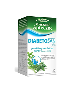 Zioł.fix Diabetosan zioła do zaparzania w saszetkach 20 sasz. pog