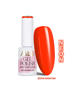 AlleLac Lakier Hybrydowy Oranges OR3 Neon Gel Polish 6 g