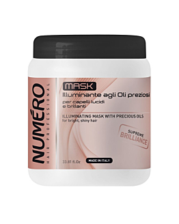 NUMERO Illuminating Mask With Precious Oils nabłyszczająca maska z drogocennymi olejkami, 1000ml