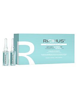 Ricinus Vials Treatment to stop hair loss, ampułki przeciw wypadaniu włosów, 12 x 7ml