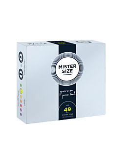 49 Mm Condoms 36 Pieces Mister.Size