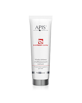 APIS Raspberry Glow maska żelowa z liofilozowanymi malinami, 100ml