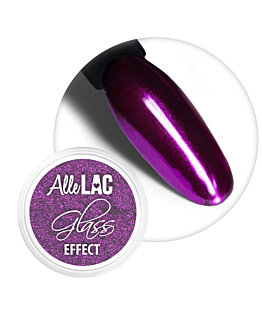 AlleLac Pyłek Lustrzany Glass Effect Purple Nr 7