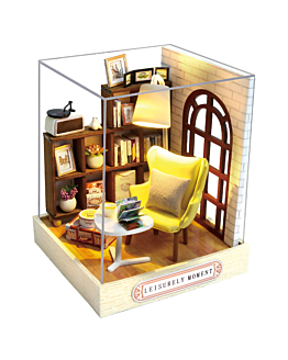 Habarri Miniaturowy domek - Chwila z książką