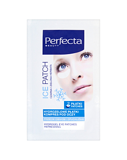 Perfecta Ice Patch, hydrożelowe płatki- kompres pod oczy