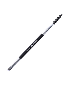 Lovely Duo Brow Brush dwustronny pędzelek do makijażu brwi