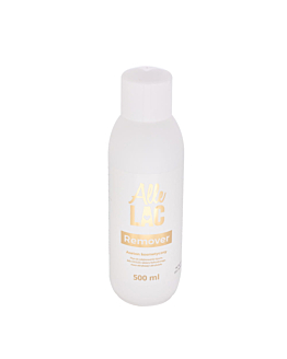 AlleLac Remover Płyn Do Zdejmowania Hybrydy Akrylu Tipsów 500ml