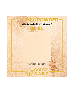 Color Care Puder Prasowany Wegański - Refill - 01 Beige