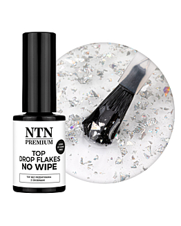 NTN Premium Top Hybrydowy Drop Flakes Prismatic No Wipe Bez Przemywania Z Płatkami 7g