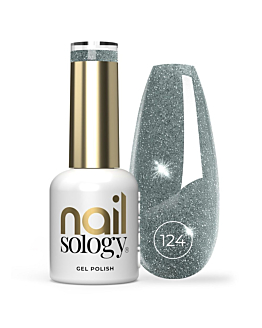 Clavier Nailsology lakier hybrydowy z brokatem 124 Sea Life Blue, 8ml