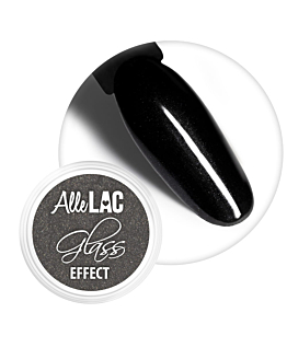 AlleLac Pyłek Lustrzany Glass Effect Black Nr 12