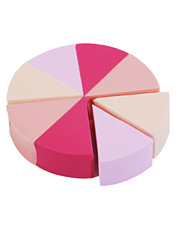 Auri Blending Sponge gąbeczki do makijażu bez lateksu 8szt