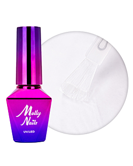 MollyNails Diamond Top Coat Top Do Lakierów Klasycznych Clear 10 g