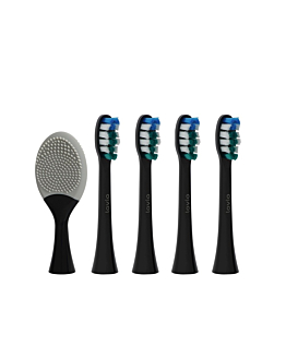 Lovio SonicProtect PRO końcówki do szczoteczki miękkie Czarne LVTB124BK-HS 5szt
