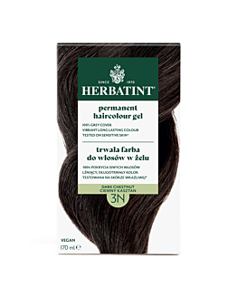 Herbatint Trwała Farba do włosów 3N Ciemny Kasztan, 170 ml