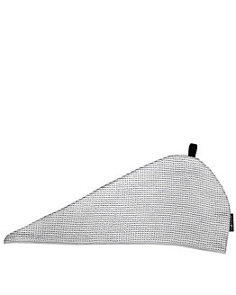 Lullalove Turban bambusowy - szarość mgły