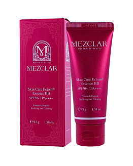 MEZCLAR Skin Care Ectoin Essence BB SPF50+/PA++++, esencja BB do twarzy, 45g