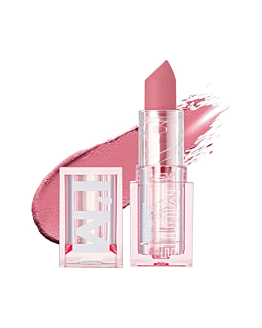 Blessed Moon I'm Mute Lipstick, matowa pomadka do ust w odcieniu różanym, 02 Out, 3,4 g