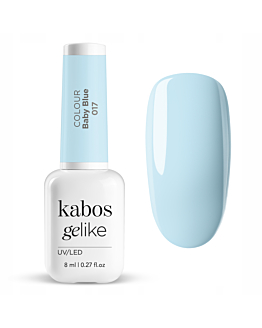 Kabos Gelike PASTEL TOUCH Lakier hybrydowy do paznokci, 017 Baby Blue 8 ml