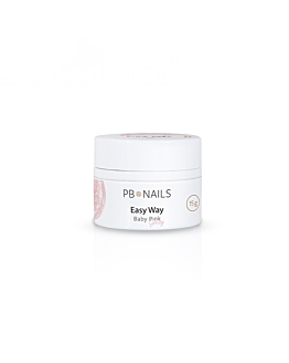PB Nails Żel budujący Easy Way Baby Pink Glossy 15g