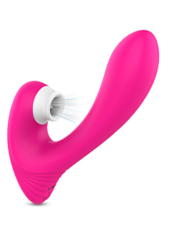 S-HANDE Dawn stymulator łechtaczki z 9 trybami wibracji Red Rose
