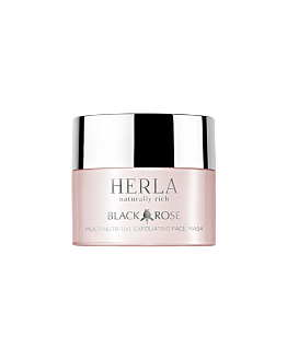 Herla Black Rose Przeciwstarzeniowa eksfoliująca maska dla kobiet do twarzy