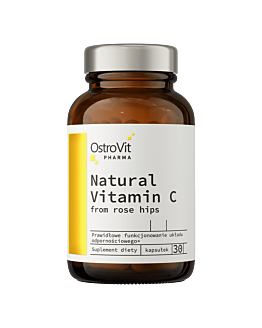 OstroVit Naturalna Witamina C z Dzikiej Róży, Kapsułki