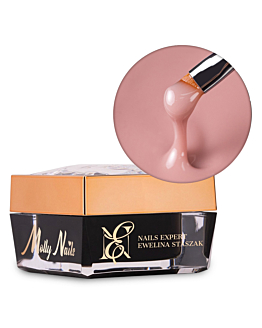 MollyNails Fluence by Ewelina Staszak Liquid Builder Gel Salon Cover Rzadki Żel Budujący 50 g