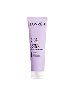 Lovrén odżywcze i wygładzające mleczko do ciała z olejami roślinnymi i kwasem hialuronowym, C4, 150 ml