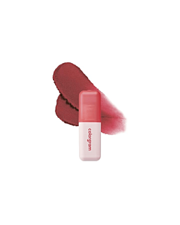 Colorgram Nude Blur Tint, czerwony satynowy tint do ust, 05 Vintage Red, 5g