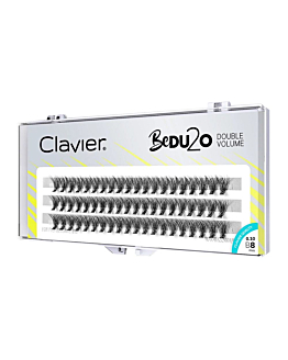 Clavier BeDU2O Double Volume kępki rzęs 8mm