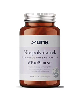 UNS Niepokalanek + Bioperine 60 vege kapsułek