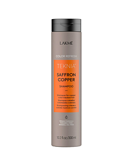 Lakme Teknia Saffron Copper Shampoo Refresh szampon odświeżający kolor do włos&oacute;w miedzianych, 300ml