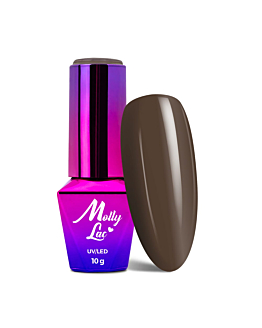MollyLac Choco Dreams Lakier Hybrydowy UV LED Nr 356 Brownie 10 g