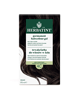 Herbatint Trwała Farba do włosów 4C Popielaty Kasztan, 170 ml