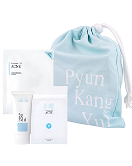 Pyunkang Yul mini SET (ACNE Cream 50 ml + ACNE Spot Patch Super Thin 15 szt. + Acne Dressing Mask Pack 15 g) - zestaw kosmetyków przeciwtrądzikowych