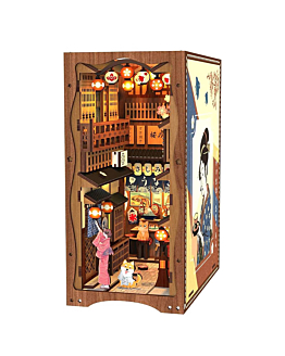 Habarri Miniaturowy domek Book Nook - Pod kwiatami Sakury