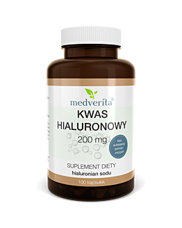 Medverita Kwas hialuronowy 200 mg 120 kapsułek