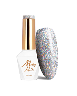 MollyNails Queens Of Life Stardust Lakier Hybrydowy UV LED Nr 31 8 g
