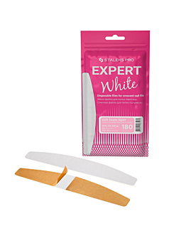 Staleks PRO Expert Wymienne Pilniki Na Bazie Miękkiej Łódka Półksiężyc 40 180 Grit 30 szt.