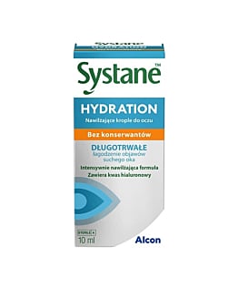 Systane Hydration, Nawilżające krople do oczu, bez konserwantów