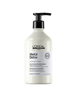 L’Oréal Professionnel Paris Metal Detox Szampon ochronny, 500 ml