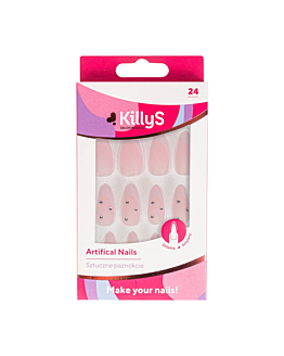 Killys Sztuczne paznokcie Stiletto Blink French