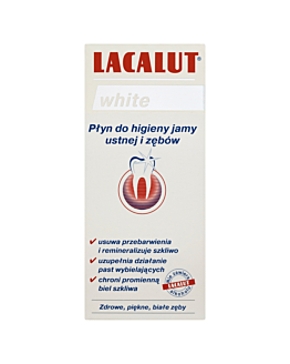 Lacalut White Płyn do płukania Jamy Ustnej