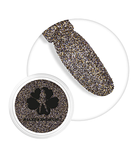 Allepaznokcie Pyłek Do Paznokci Sequin Quartz Effect King Of Gold Nr 31