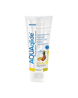 Lubrykant Wodny O Smaku Owoców Egzotycznych Aquaglide Exotic 100 Ml JoyDivision