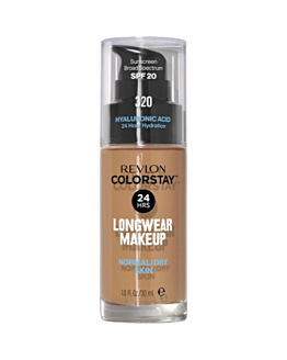 Revlon Colorstay Fondotinta per pelle normale e secca, 320 True Beige