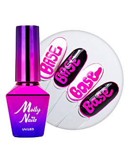 MollyNails Creative Flow Base Baza Do Zdobień Efekt Topniejących Wzorów 10 g